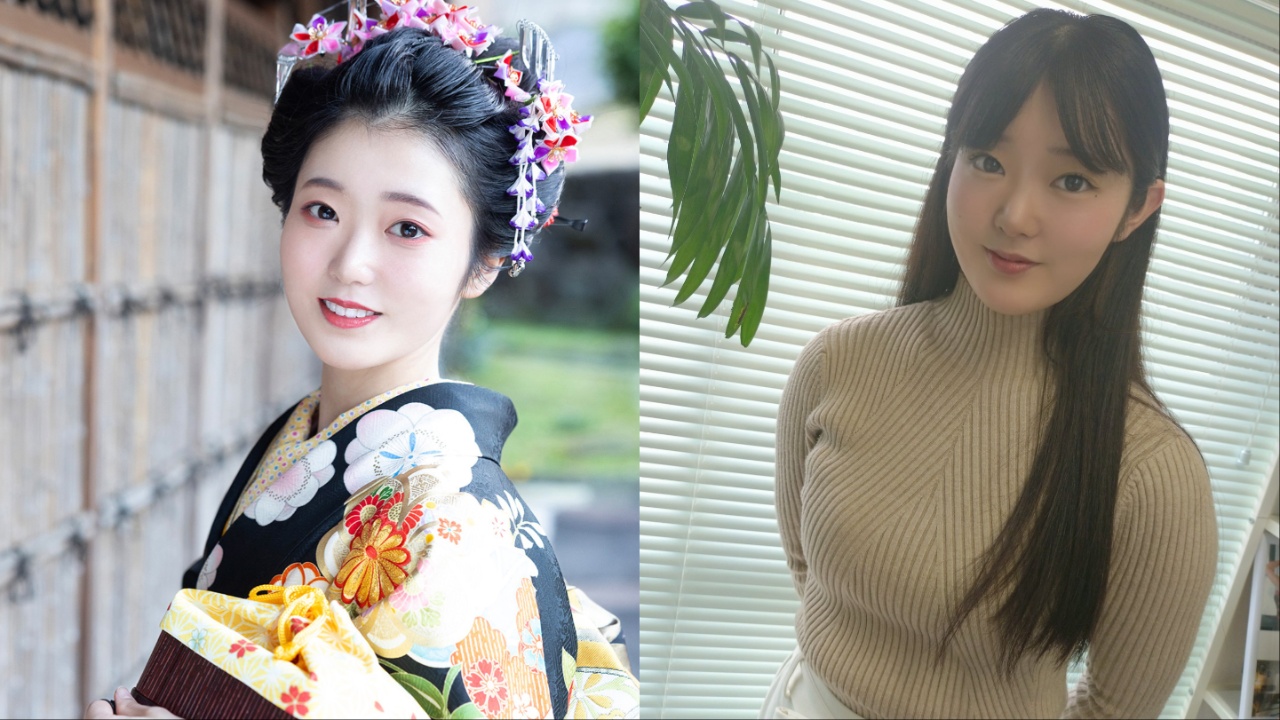 京都舞妓下海拍AV!新人女优贺川佳乃子舞妓身分不是设定,竟然是真的!?
